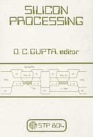 Silicon Processing (Astm Special Technical Publication// Stp) B0033Y9X8K Book Cover