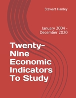 Twenty-Nine Economic Indicators To Study: January 2004 - December 2020 B093B22L2D Book Cover