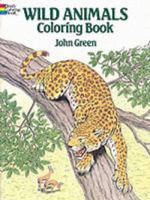 Wild Animals Coloring Book 0486254763 Book Cover