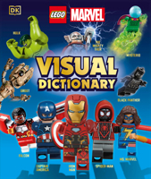 LEGO Marvel Visual Dictionary (Library Edition): Without Minifigure 0744085829 Book Cover
