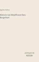 Historie van Mejuffrouw Sara Burgerhart (Dutch Edition) 3387406398 Book Cover