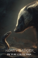Honey badger Photo Collection: Beautiful Full-Page Pictures of Honey badgers and Cub for All Ages (Simple Photo Books). B0GG637PJ2 Book Cover