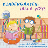 Kindergarten, ¡allá voy! (Here I Come!) 0593523822 Book Cover