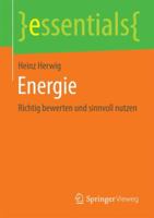 Energie: Richtig Bewerten Und Sinnvoll Nutzen 3658129190 Book Cover