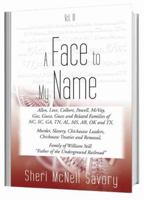 A Face to My Name, Vol. III, First Edition 098908955X Book Cover