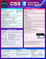 CSS - Cascading Style Sheets: A Quickstudy Laminated Reference Guide 1423250613 Book Cover