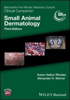 Blackwell's Five-Minute Veterinary Consult Clinical Companion: Small Animal Dermatology 0813815967 Book Cover