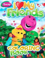 Barney and Friends Coloring Book: Great Activity Book for Kids and Toddlers 1720875294 Book Cover