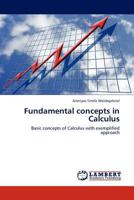 Fundamental concepts in Calculus: Basic concepts of Calculus with exemplified approach 3844389121 Book Cover