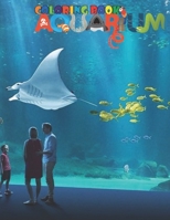 Aquarium: Coloring Book for Adults with Fun, Easy, and Relaxing null Book Cover