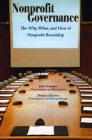 Nonprofit Governance: The Why, What, and How of Nonprofit Boardship 1589661990 Book Cover