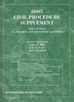 2005 Civil Procedure Supplement, 2005 (American Casebook Series) 0314162070 Book Cover