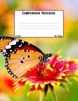 Composition Notebook: Cute Butterfly Married Couples In Love College Ruled Handwriting Dating Memory Log Blank Lined Journal : Adults Diary (Beautiful Butterflies on Notebooks) 1696351359 Book Cover