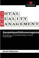 Gesamtqualitätsmanagement 6203230774 Book Cover