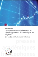 Les Institutions de l'Etat et le développement économique en Algérie 3838142179 Book Cover