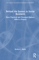 Behind the Scenes in Social Research 1032386215 Book Cover