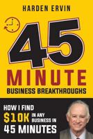 45 min business Breakthrough 198684370X Book Cover