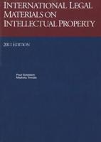 International Legal Materials on Intellectual Property, 2002 (Supplement) 1566628199 Book Cover