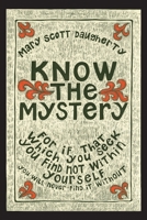 Know the Mystery 0865345988 Book Cover