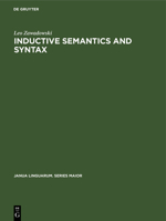 Inductive Semantics and Syntax 9027934630 Book Cover