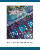 Fundamental Methods of Mathematical Economics 0070108137 Book Cover