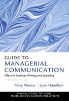 Guide to Managerial Communication 0130133817 Book Cover