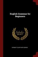 English Grammar For Beginners 0343946939 Book Cover