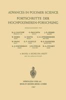 Advances in Polymer Science, Volume 4/4: Fortschritte Der Hochpolymeren-Forschung 3540037055 Book Cover