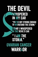 Ovarian Cancer Notebook: Ovarian Cancer Journal Notebook (6x9), Ovarian Cancer Books, Ovarian Cancer Gifts, Ovarian Cancer Awareness Product 1704487102 Book Cover