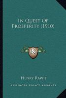 In Quest of Prosperity 1120202035 Book Cover