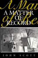 A Matter of Record 0745600700 Book Cover