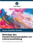 Beiträge des Sonderaktionsprojekts zur Lehrerausbildung (German Edition) 6207185900 Book Cover