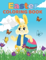 Easter Coloring book: coloring book for all ages B09T855Z48 Book Cover