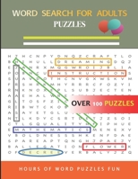 Word Search For Adults Puzzles B084P5T5MR Book Cover