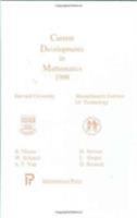 Current Developments In Mathematics 1998 1571460772 Book Cover