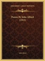 Poems By John Alford (1913) 1177349248 Book Cover