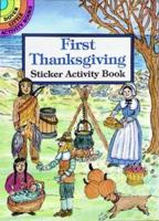 First Thanksgiving Sticker Activity Book 0486297322 Book Cover