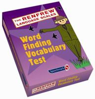 Word Finding Vocabulary Test 0863888070 Book Cover