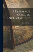 A Reference Guide to English Studies 1018275126 Book Cover