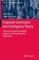 Corporate Governance and Contingency Theory: A Structural Equation Modeling Approach and Accounting Risk Implications 3319109952 Book Cover