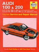 Audi 100 1982-90 and 200 1984-89 Service and Repair Manual 1850107157 Book Cover