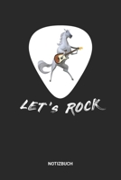 Notizbuch: A5 Notizheft mit punktierten Linien f�r Gitarre Freunde. Ideales Pferd Reiten Band Journal oder Notizbuch. Perfektes Tagebuch oder Taschenbuch als Geschenk f�r alle Gitarristen und Gitarren 1699203679 Book Cover