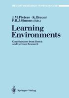 Learning Environments (Recent Research in Psychology) 3540529039 Book Cover