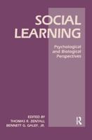 Social Learning: Psychological and Biological Perspectives 0805801049 Book Cover