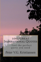 1001 Great Inspirational Quotes 149052102X Book Cover