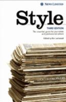 Style:  The Essential Guide For Journalists And Professional Writers 1876176547 Book Cover