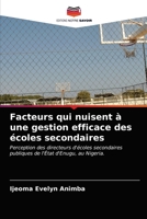 Facteurs qui nuisent à une gestion efficace des écoles secondaires 6203521817 Book Cover