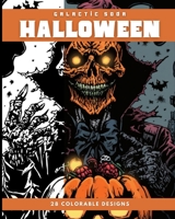 Halloween (Coloring Book): 28 Coloring pages B0C22TGG8X Book Cover