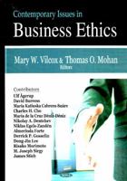 Contemporary Issues in Business Ethics 1600217737 Book Cover