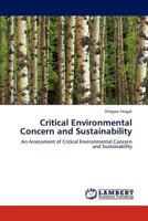 Critical Environmental Concern and Sustainability 384737009X Book Cover